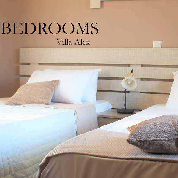 Bedrooms | Villa Alex Corfu